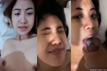 Crot Muncrat Penuh di Mulut Pacar Cantik Memek Basah Rakus